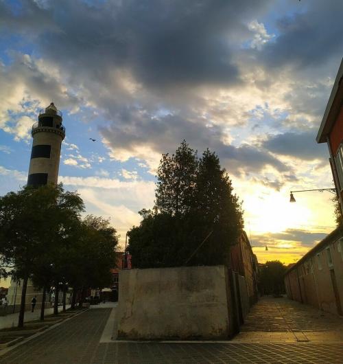 Das war letztens abends am Faro. …