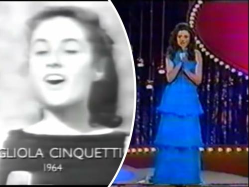 Meine Namensvetterin Gigliola Cinquetti singt heute …