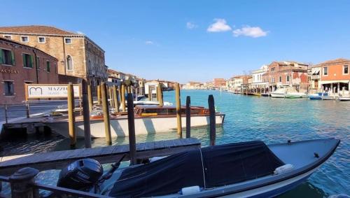 Unser schöner Canal Grande di Murano. …